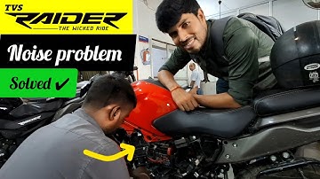 TVS raider engine noise problem | Finally engine kit kit problem solved 