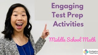 ✏️The BEST Activities to Use To Prep For Your State Test Middle School Math