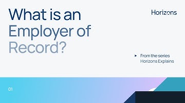 What is an Employer of Record (EOR)?