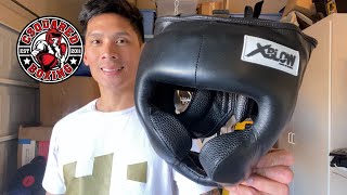 Art Of Fight X-Blow Headgear REVIEW- KOREAN MADE HEADGEAR WITH NICE QUALITY BUT AWKWARD PADDING!