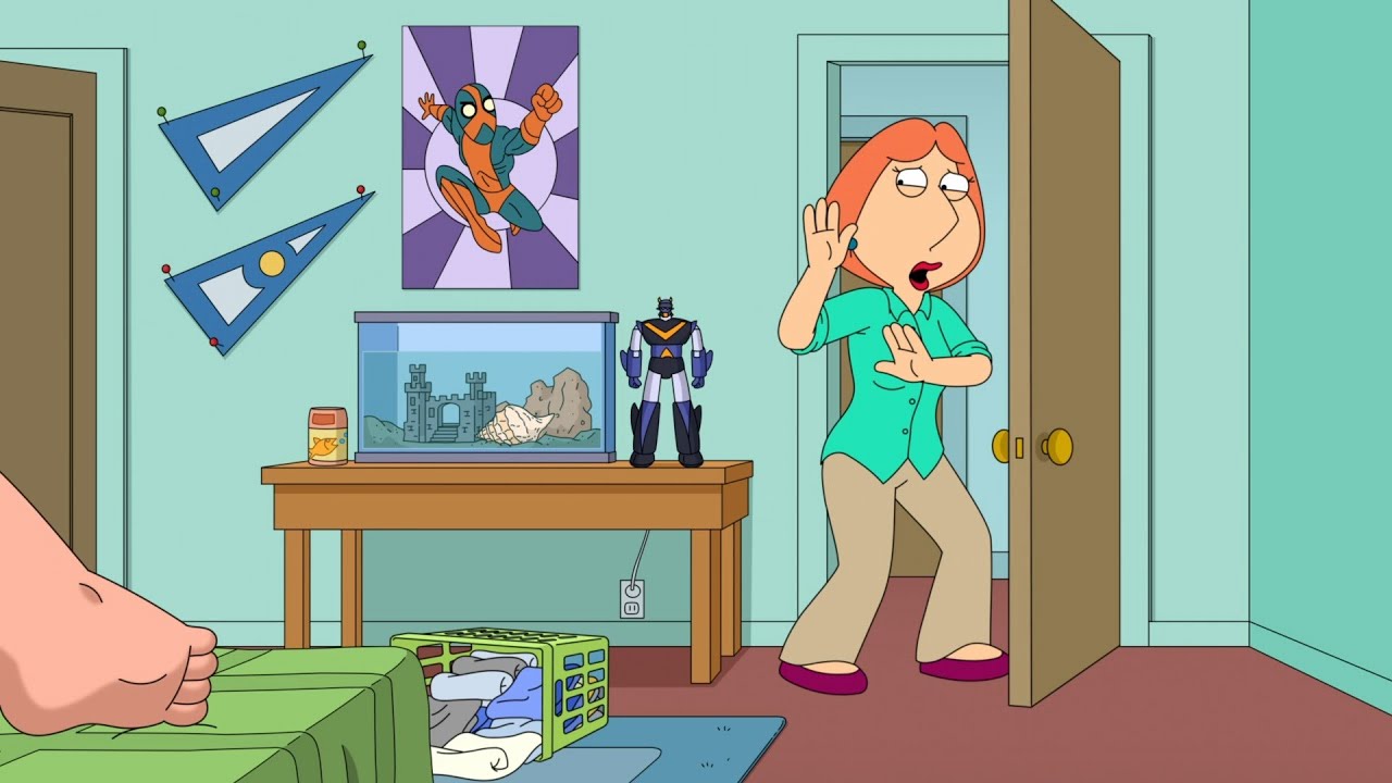 Family Guy - Lois catches Chris doing it