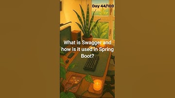 Day 44/100: What is Swagger and how is it used in Spring Boot? #100dayschallenge #interview #java