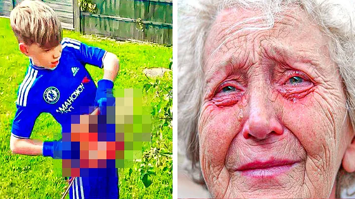 Elderly Woman Catches 4 Boys In Her Yard, Cries When She Realizes What They're Doing - DayDayNews
