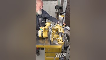 Power Feeder Installation on Shaper Powermatic PF 31