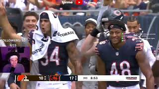 Bears backups QBS dealing!! Chicago Bears vs Cleveland Browns | 2026 Preseason Week 1