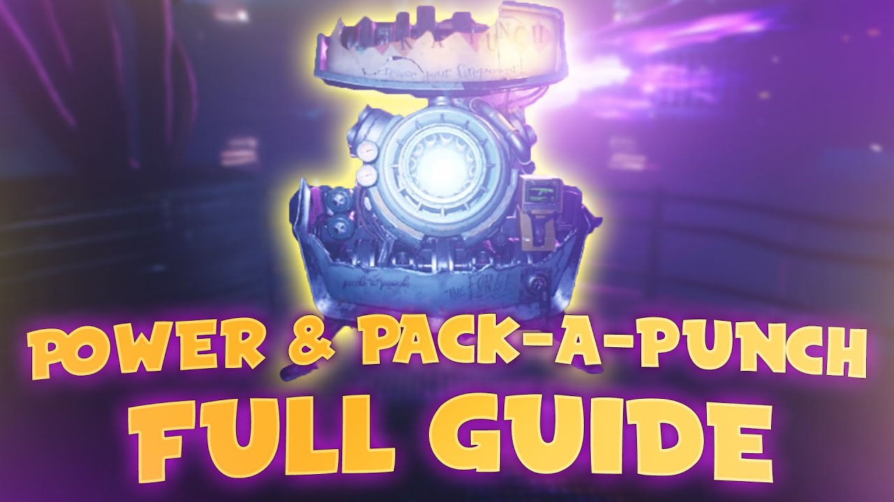 Zombies PackAPunch Guide (Black Ops Cold War) YouTube
