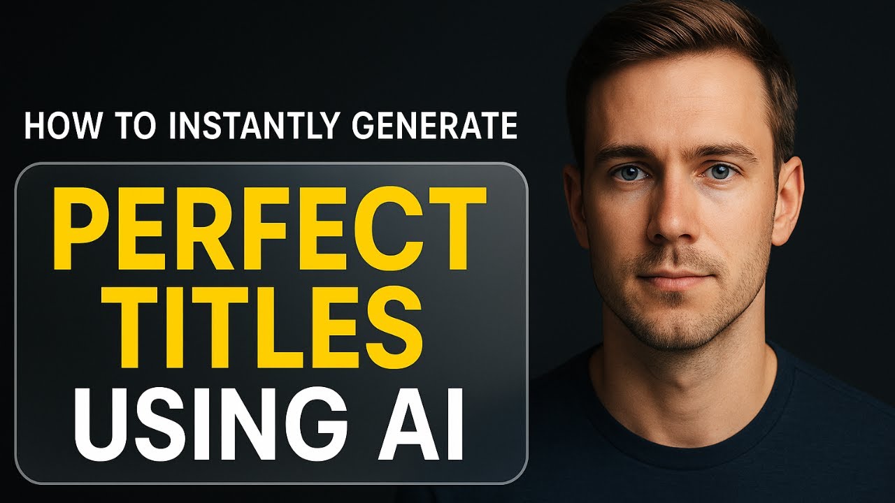 How to Instantly Generate Perfect Titles Using AI | Title Generator Demo
