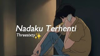 Threesixty - Nadaku Terhenti [ Lirik ]