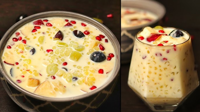 Sago Summer Drink | Sabudana Sharbat Recipe | Iftar Recipe