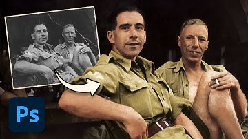 How To Add Colour to a Black and White Photo in Photoshop