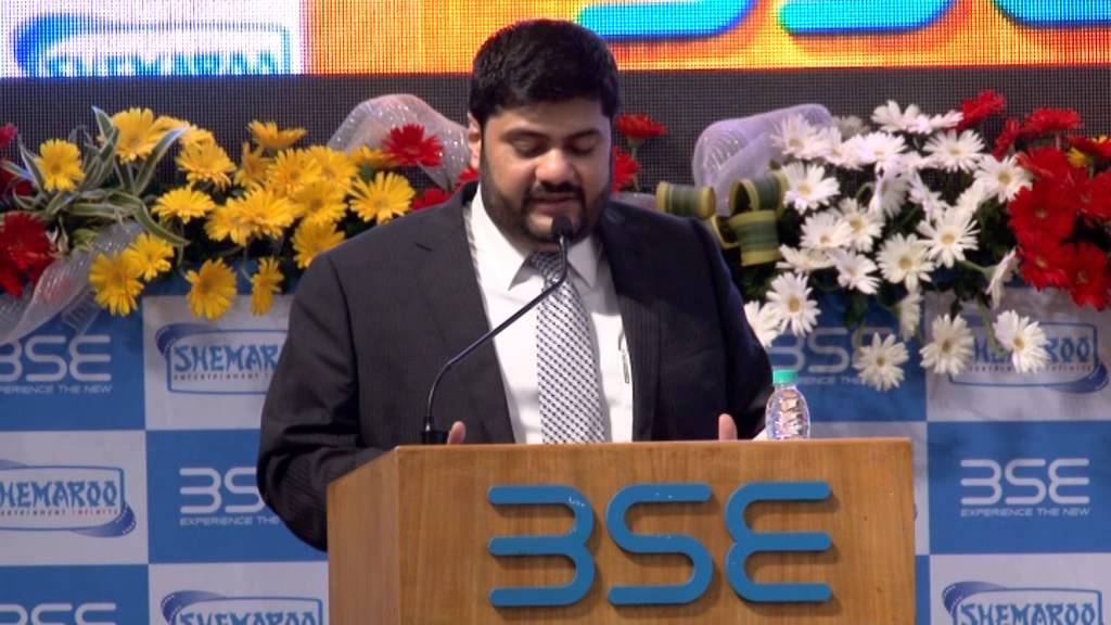 Listing Ceremony of Shemaroo Entertainment Limited