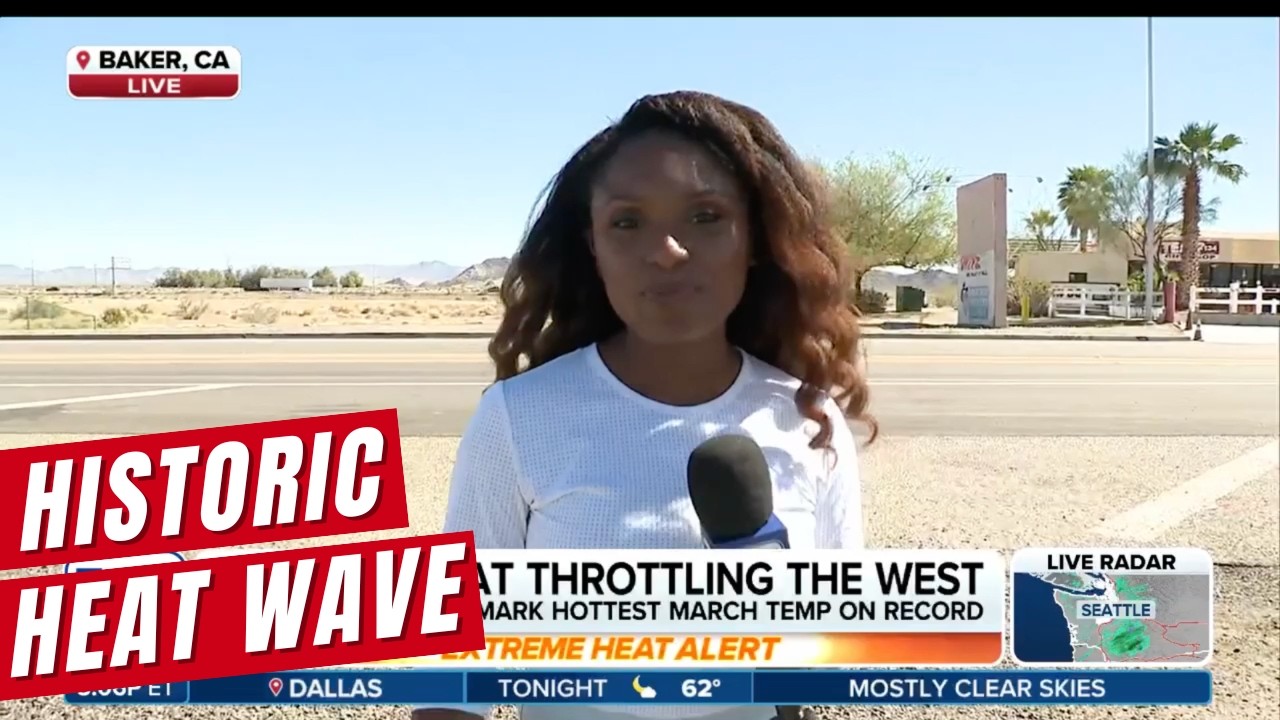 Live From California: Extreme Heat Wave Breaking Records Across The ...