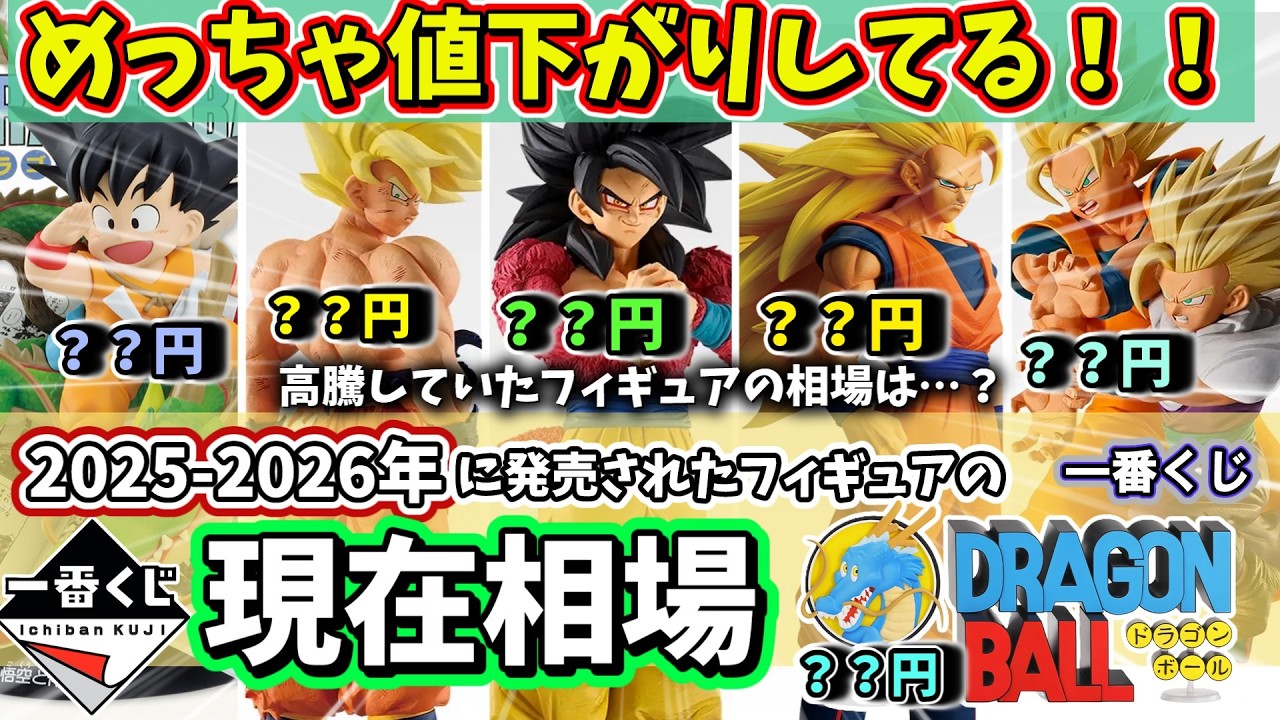 Market Price] Current Market Value of Dragon Ball Ichiban Kuji