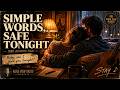 Simple Words, Safe Tonight — 80s Acoustic Folk Ballad | Aura Vow Radio