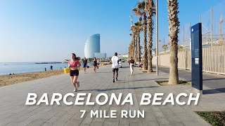 Barcelona Beach Virtual Run (7.2 Miles)