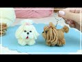 Самая Милая Маленькая Собачка из Ниток - ЛЕГКО! 🐶🧶🐕 The Cutest Dog Easy Making 🌟 DIY NataliDoma