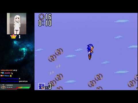 Sonic The Hedgehog 2 – Fastest Time – Crystal Egg Zone 1 【0:18】