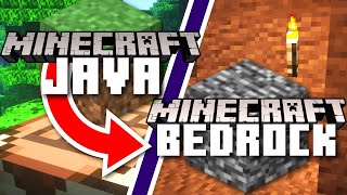 How to Convert Minecraft Java Worlds to Bedrock Worlds