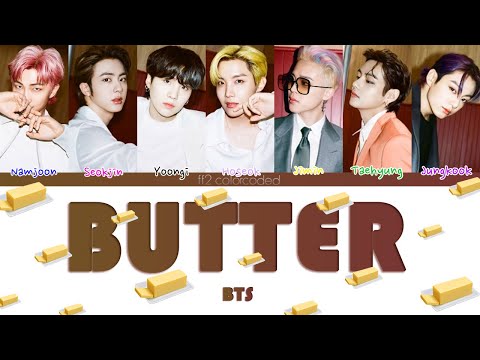 BTS (방탄소년단) - BUTTER (ColorCodedLyrics|ПЕРЕВОД НА РУССКИЙ) FF2COLORCODED