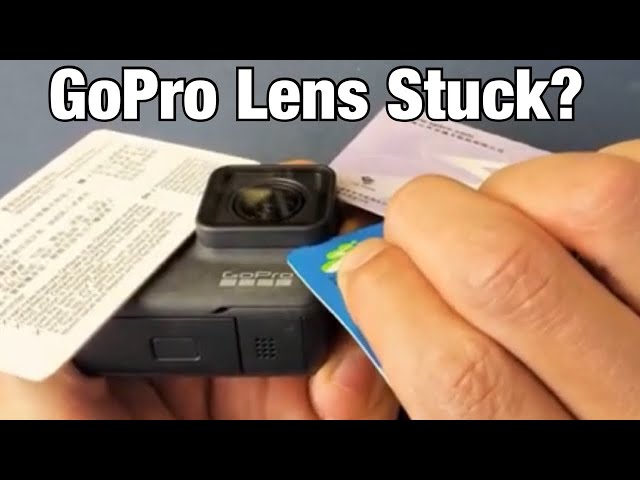 GoPro Hero 7: Cannot Take Lens Off? Easy Solution (Stuck Lens