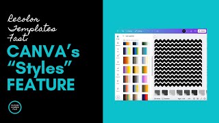 🎨 Instantly Recolor Seamless Patterns with Canva’s &#39;Styles&#39; Feature! 🔥