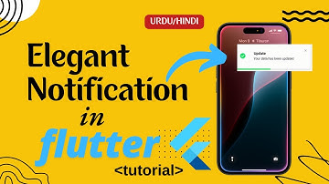 How to show notifications in flutter - Flutter tutorial   for beginner #flutter #fluttertutorial