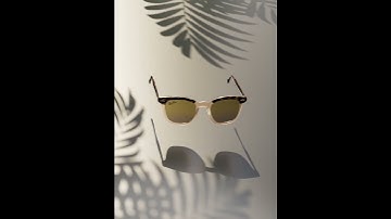 3d Product animation  on blender inspired by rayban