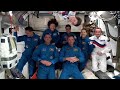 Astronauts reach International Space Station in record time
