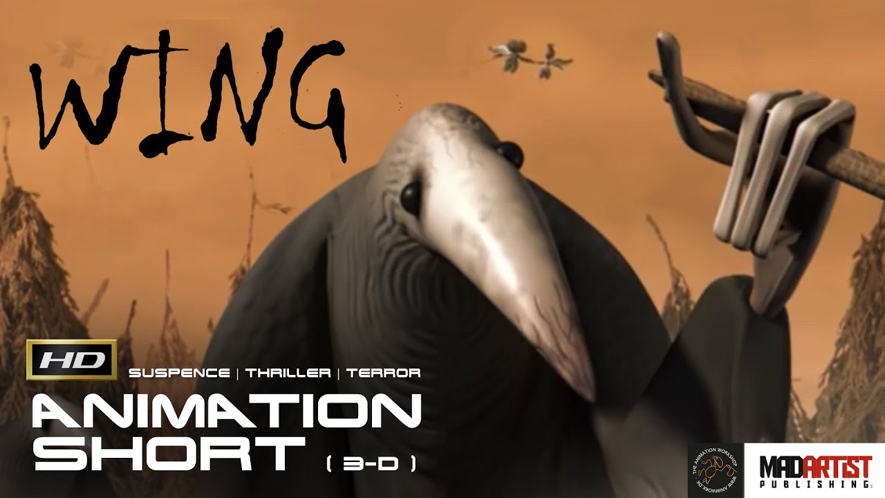 CGI 3D Animated Short Film "WING" Thrilling Terror Animation by The  Animation Workshop - YouTube