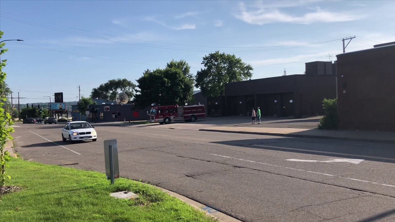 Saint Paul Fire - Engines 4, 18, & Squad 3 Responding