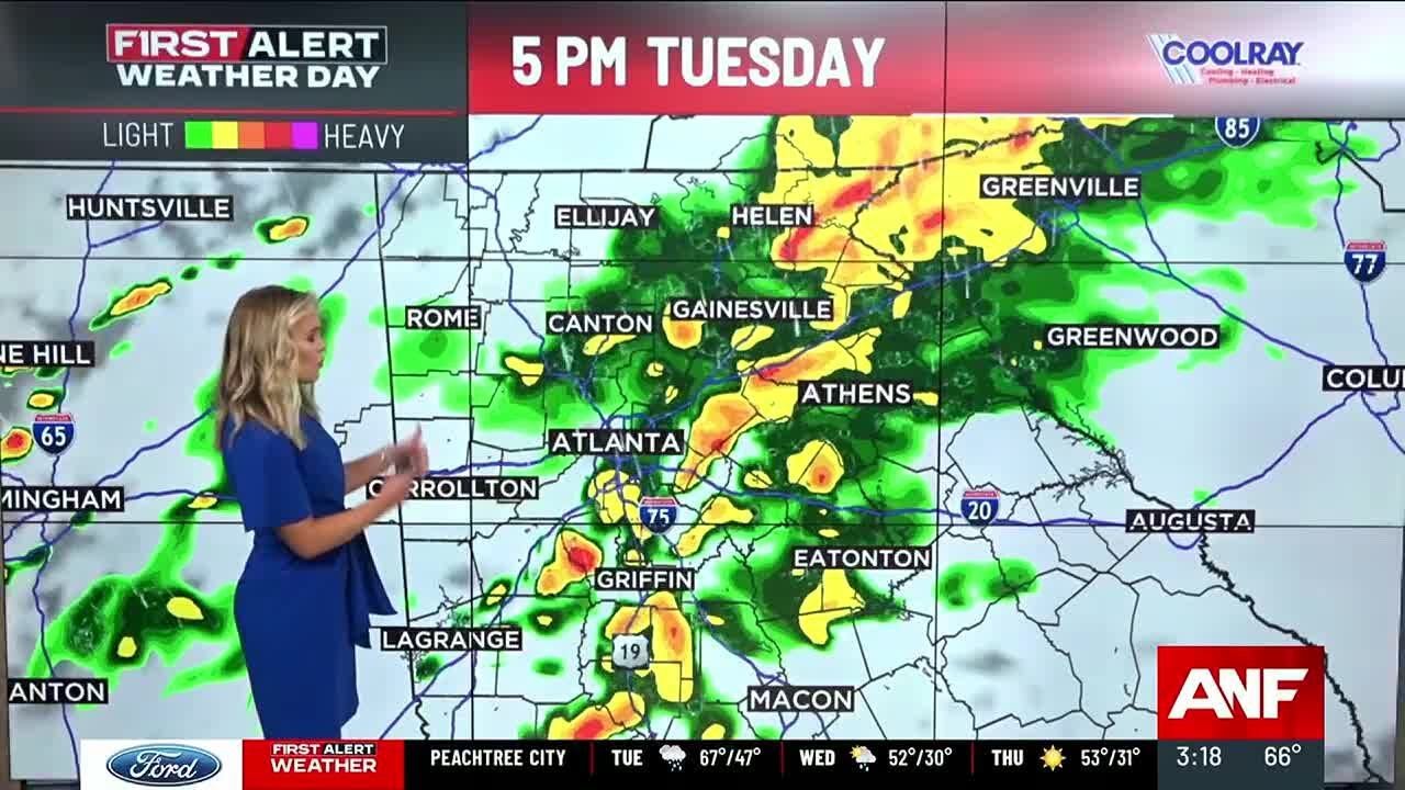 First Alert Weather Day: Heavy rain and storms for Tuesday night - YouTube