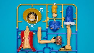 ♪Build: Straw Hat Luffy | One Piece | Satisfying beat building | Speed build | Model Kit