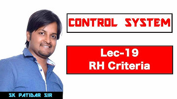 Lec 19 Stability Analysis (RH Criteria)
