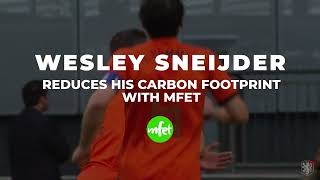 Wesley Sneijder - Reduce His Carbon Footprint With Mfet