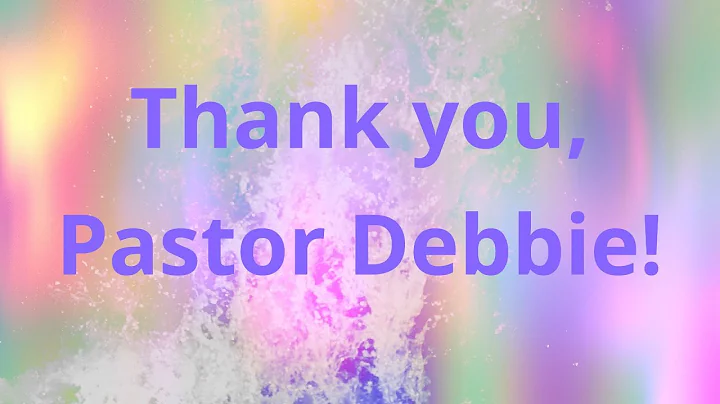 Celebrating Pastor Debbie McLeod