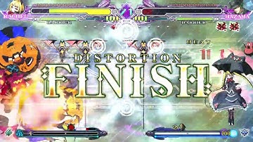 BLAZBLUE CONTINUUM SHIFT Rachel Vs Hazama