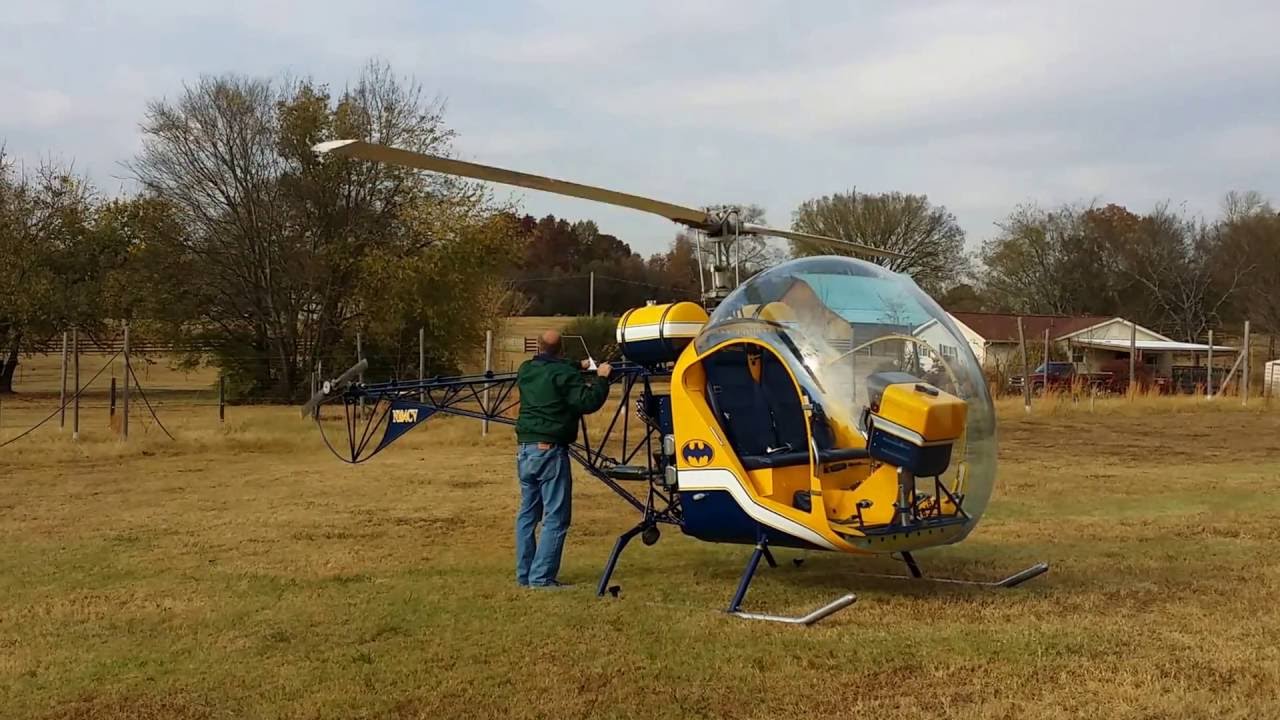 Safari Helicopter landing in back yard--"can he land here!"