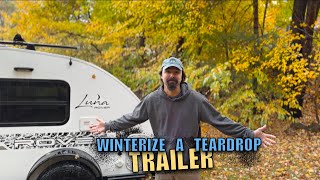 How to Winterize Your Teardrop Trailer