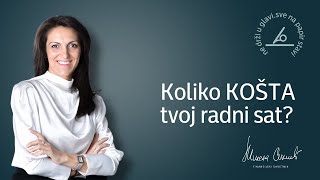 Milena Simić, Finansijski Savetnik Koliko Košta Tvoj Radni Sat?
