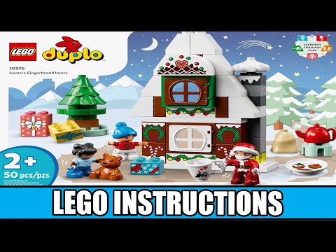LEGO Instructions | Duplo | 10976 | Santa’s Gingerbread House