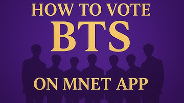 Voting tutorial on Mnet// HOW TO VOTE FOR BTS on MNET APP 