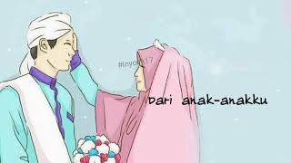 Story WA Dilamarmu Versi kartun Muslimah