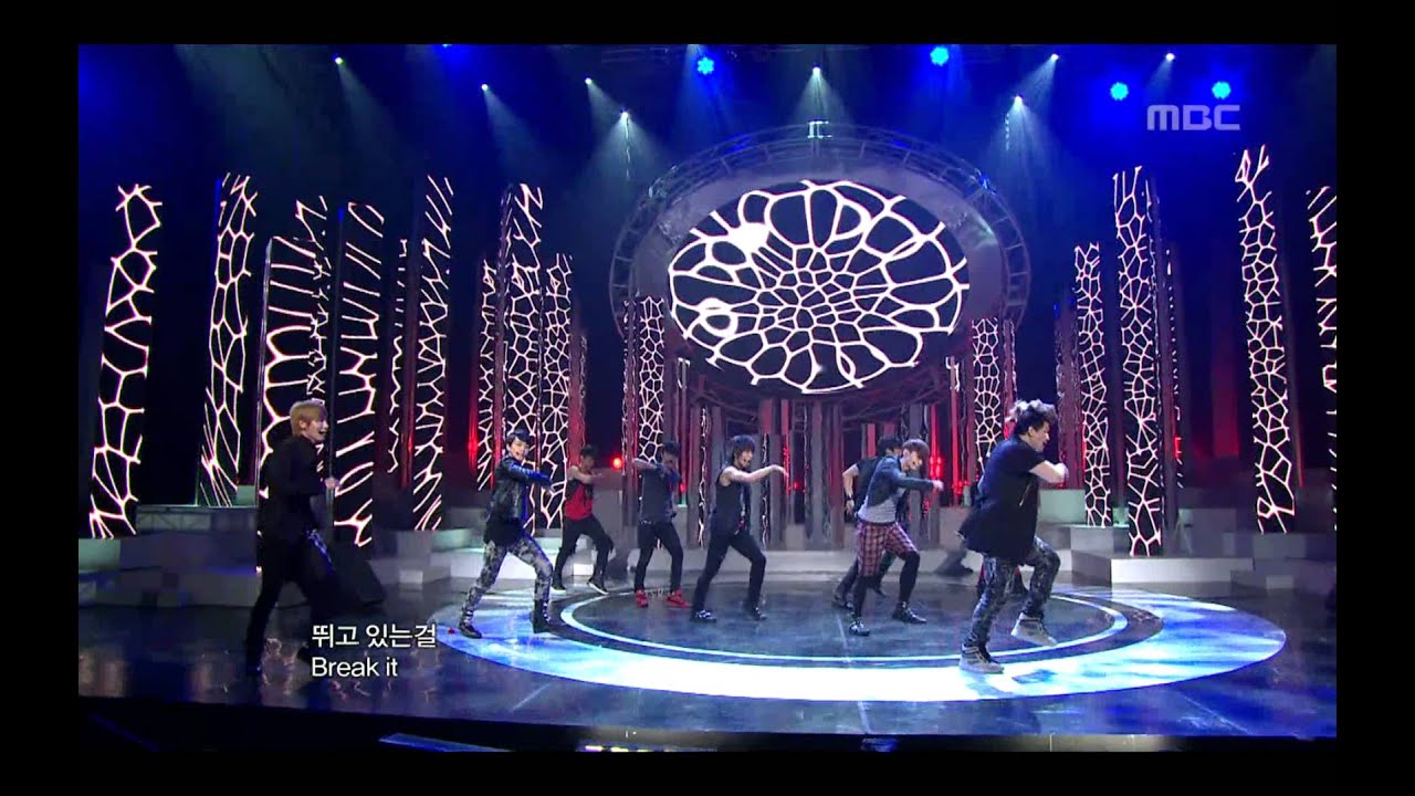 Super Junior - Bonamana, 슈퍼주니어 - 미인아, Music Core 20100612