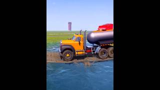 Spintires: MudRunner - Truck almost stuck on giant speed ep57