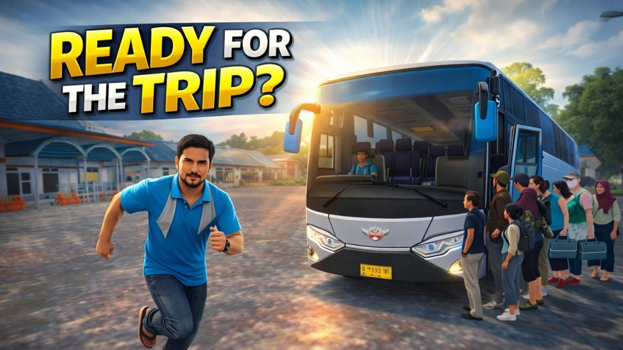 Bus Journey to Kerla😱 | Mazza Hi Mazza 🔥 | Full Night Drive 🥰 On High Speed Bus Stimulator Indonesia