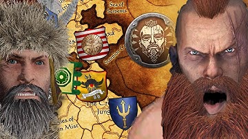 Wulfrik when He First Meet Lustrian Colonies of Human Nations
