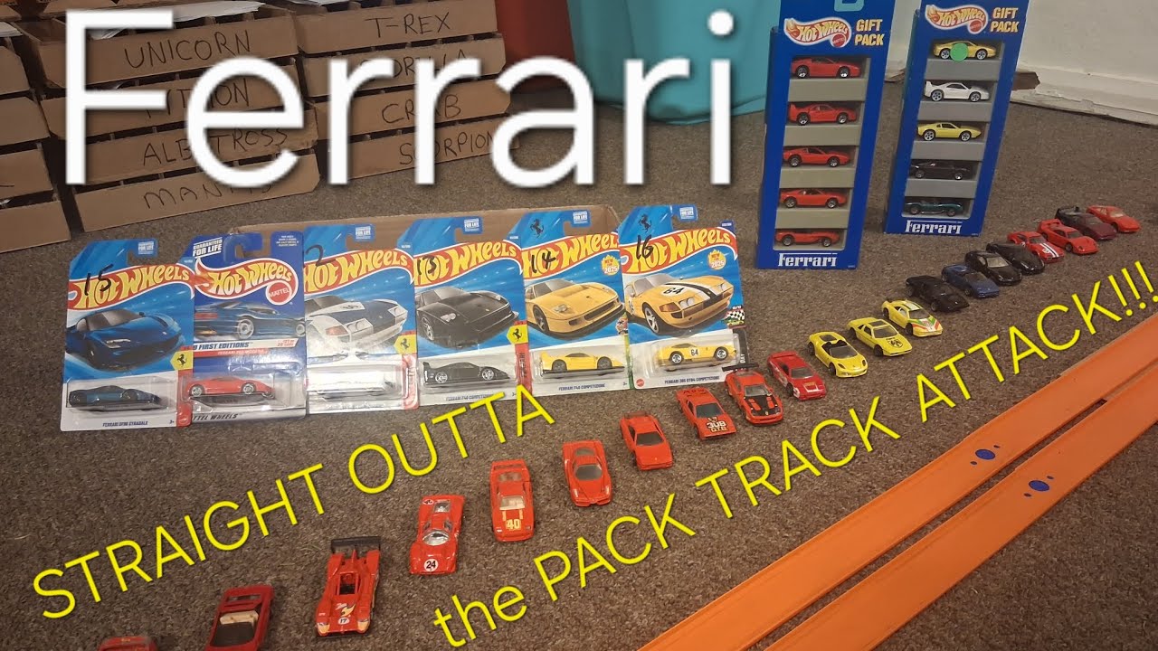 STRAIGHT OUTTA the PACK TRACK ATTACK: Ferrari Edition