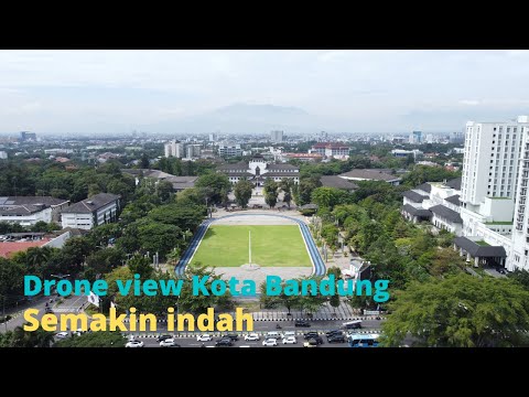 Pemandangan Kota Bandung dengan drone || Drone view Kota Bandung