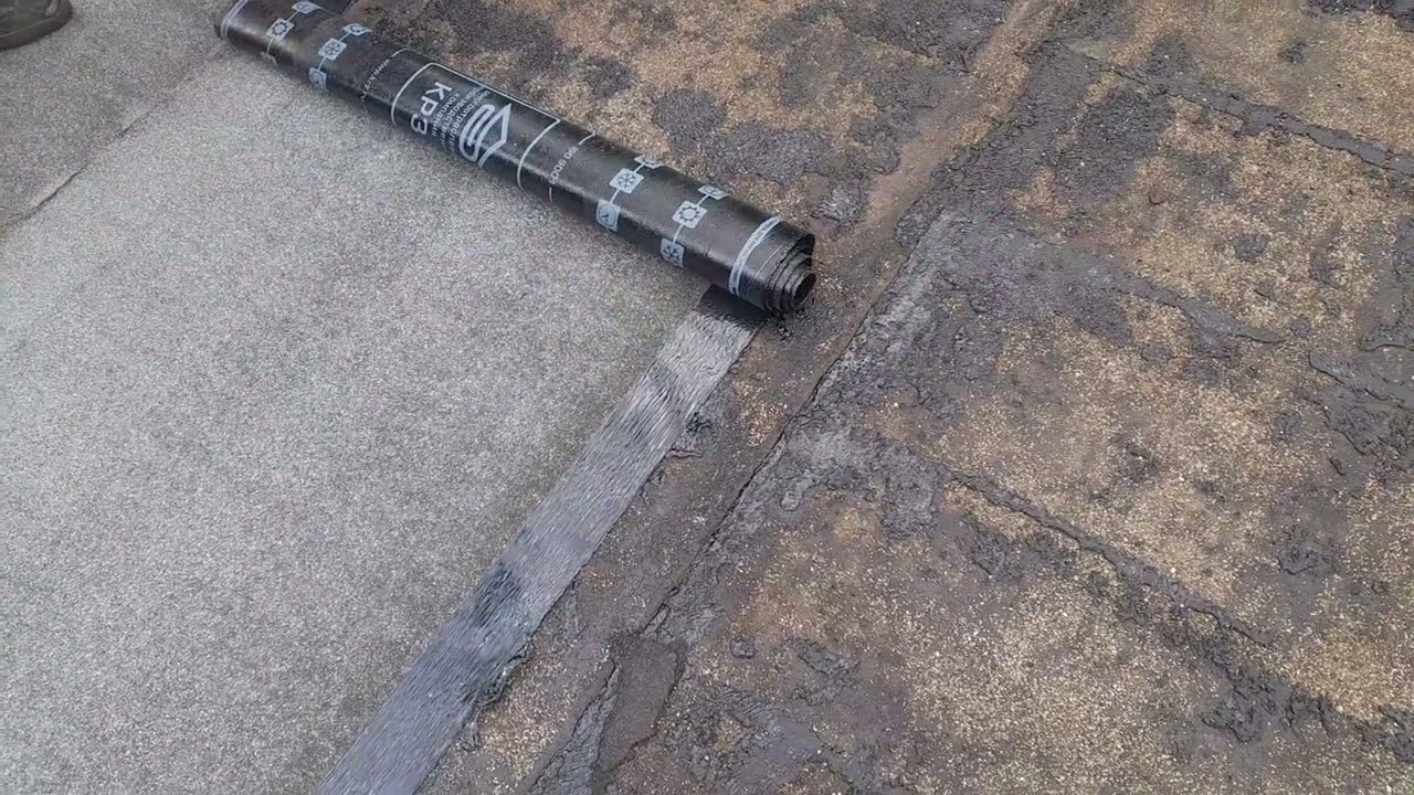 кроем крышу мягкой рулоновой кровлей - YouTube