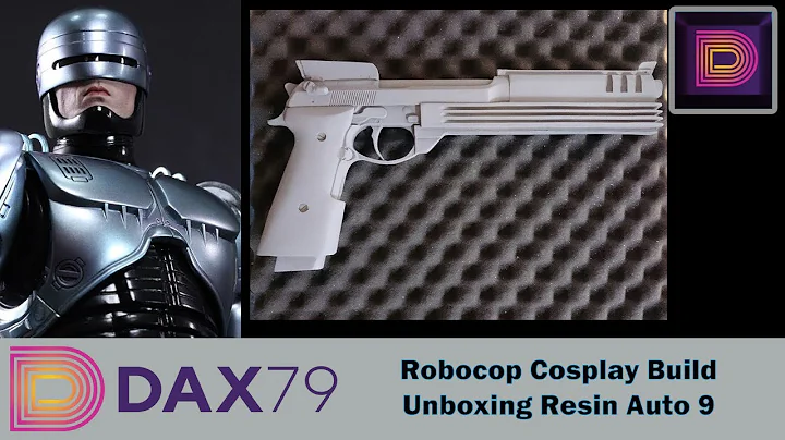 Robocop Cosplay Build - Unboxing Resin Auto 9